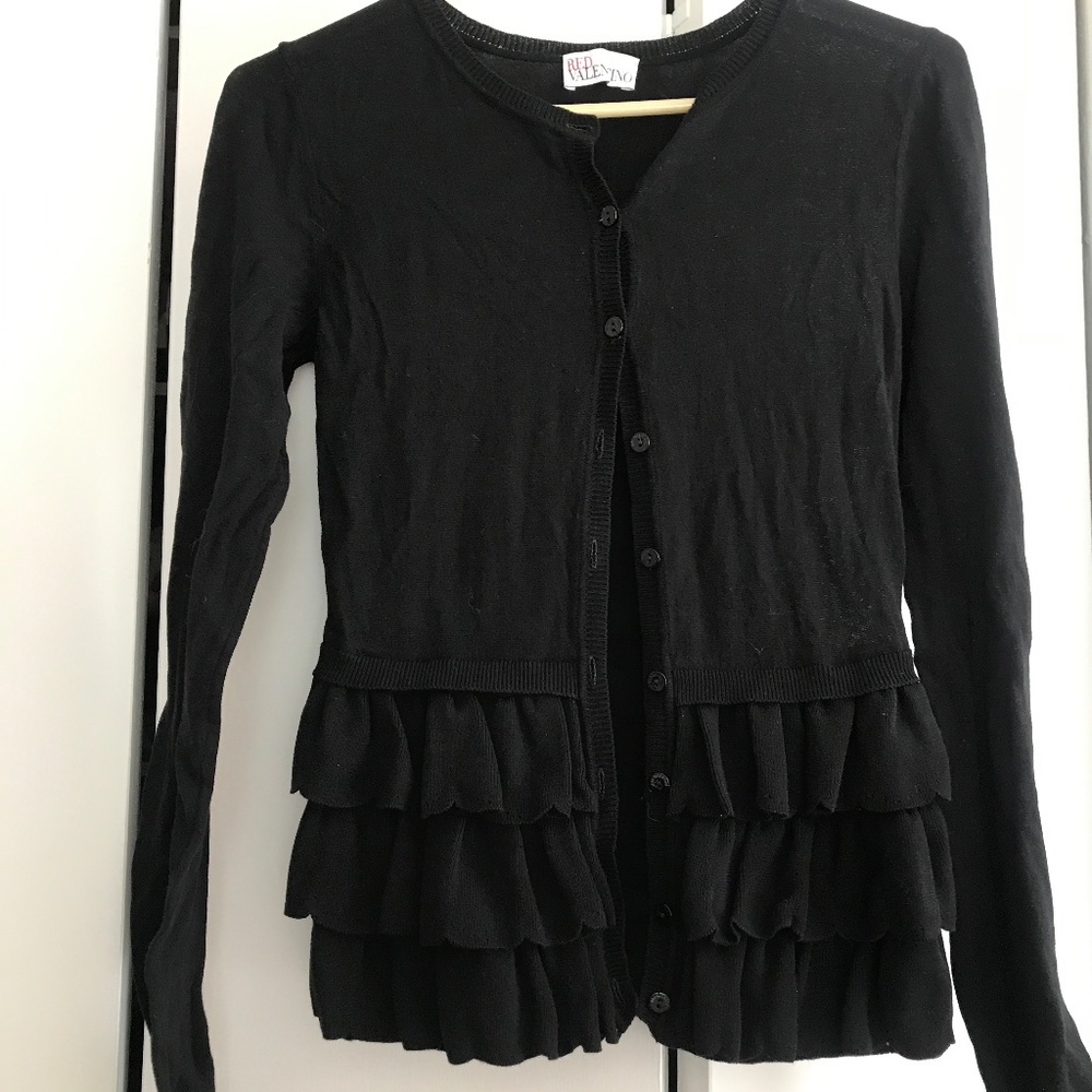 Red Valentino black cardigan